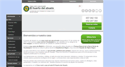 Desktop Screenshot of elhuertodelabuelo.com