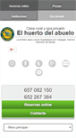 Mobile Screenshot of elhuertodelabuelo.com