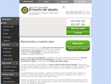 Tablet Screenshot of elhuertodelabuelo.com